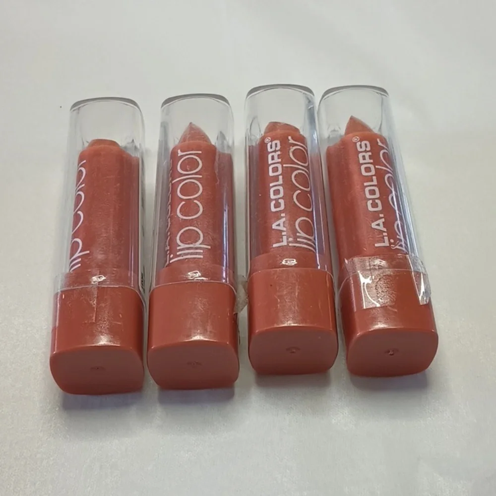 4 x L.A. Colors Moisture Rich Lip Color, In The Buff